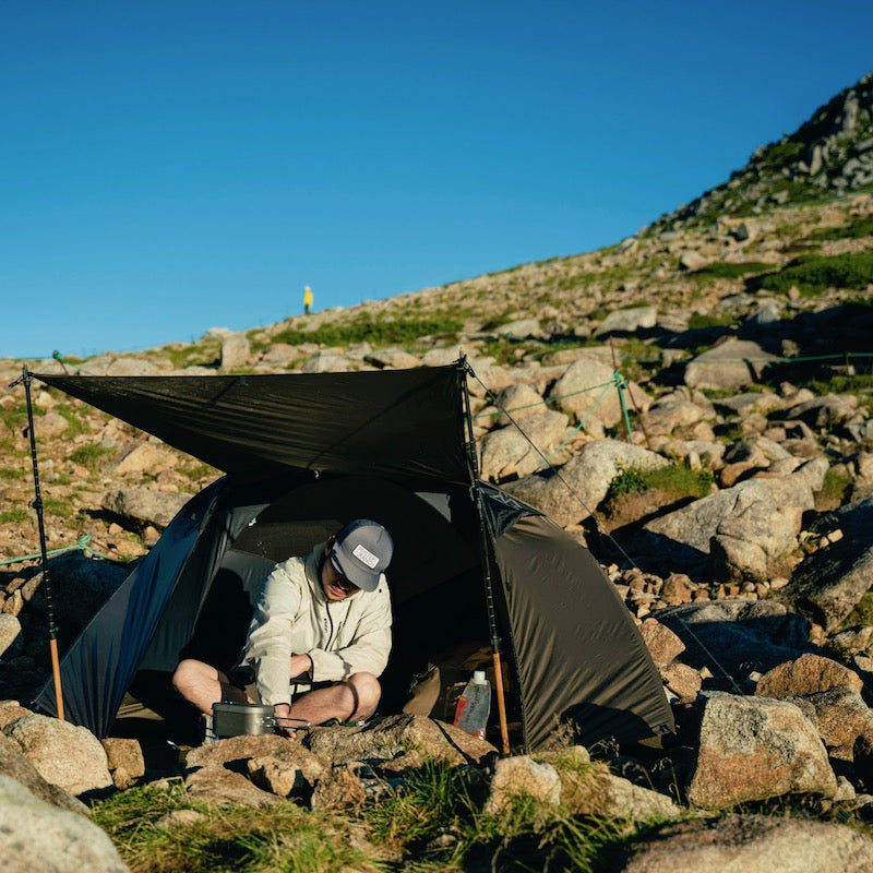 パーゴワークス　NINJA TENT ニンジャテント ダークグレー